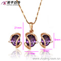 62397-Xuping heißen neuen edlen Schmuck Design Gold Schmuck-Set